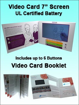 Video Card - 7 inch Screen - UL Certified Battery